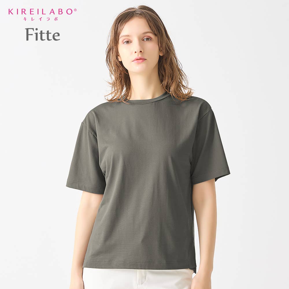 [Fitte] 5/8 sleeve oversized T-shirt